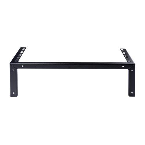 ＳｔａｒＴｅｃｈ．ｃｏｍ　スチール製垂直型ラックマウントブラケット（３Ｕ／１９型）　ブラック　ＲＫ３１９ＷＡＬＬＶ　１台（お取寄せ品)