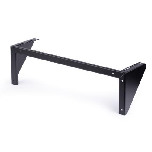 ＳｔａｒＴｅｃｈ．ｃｏｍ　スチール製垂直型ラックマウントブラケット（３Ｕ／１９型）　ブラック　ＲＫ３１９ＷＡＬＬＶ　１台（お取寄せ品)