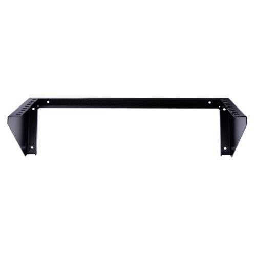 ＳｔａｒＴｅｃｈ．ｃｏｍ　スチール製垂直型ラックマウントブラケット（３Ｕ／１９型）　ブラック　ＲＫ３１９ＷＡＬＬＶ　１台（お取寄せ品)
