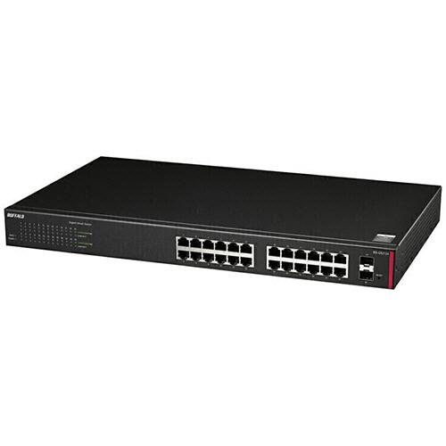 【新品】バッファロー レイヤー2 Gigaスマートスイッチ 24ポート BUFFALO（バッファロー） レイヤー2 Gigaスマートスイッチ 24