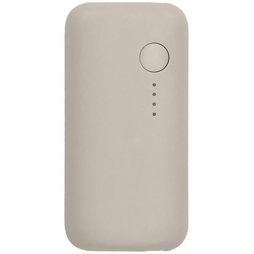 オウルテック　ＭＯＴＴＥＲＵ　モバイルバッテリー　５０００ｍＡｈ　ラテグレージュ　ＭＯＴ−ＭＢ５００１−ＥＣＧＹ　１個（お取寄せ品）