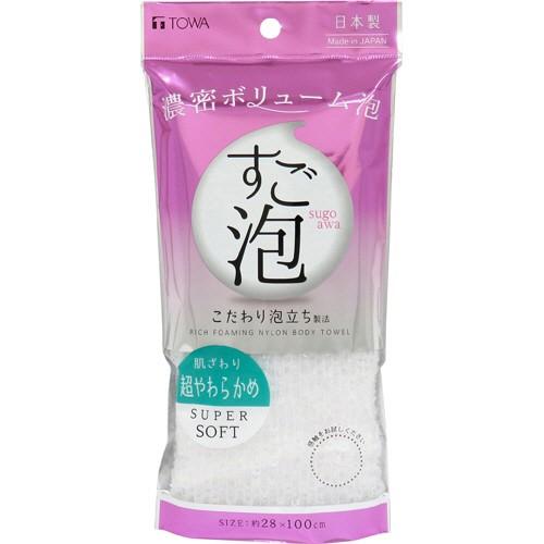 代引き手数料無料 まとめ 東和産業 すご泡iv ナイロンタオル 超やわらかめ ホワイト 1枚 10セット 格安人気 Centrodeladultomayor Com Uy