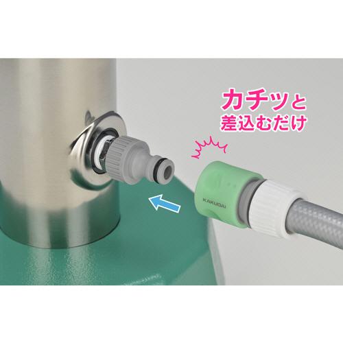 カクダイ　ＧＡＯＮＡ　移動水栓柱　丸型　ステンレス　ＧＡ−ＲＧ００７　１本（お取寄せ品)_4