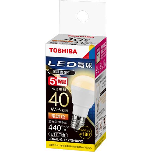 （まとめ）東芝ライテック LED電球 ミニクリプトン形 E17口金4.2W 東芝ライテック 東芝ライテック LED電球 ミニクリプトン形 E17
