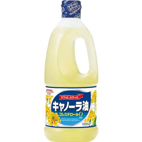 昭和産業 受賞店 キャノーラ油 2020 新作 １本 １０００ｇ