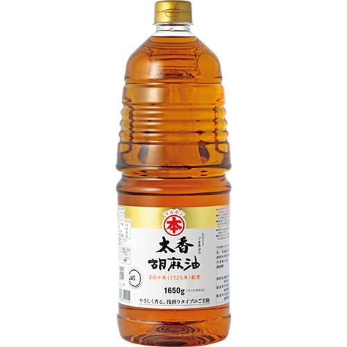 竹本油脂 マルホン 太香胡麻油 １６５０ｇ ぱーそなるたのめーる 通販 Paypayモール