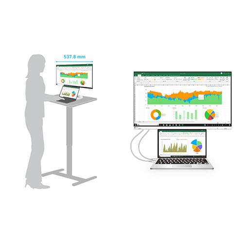 EIZO FlexScan 23．8型 カラー液晶モニター ホワイト