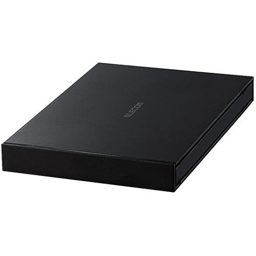 ELECOM エレコム 外付けポータブルSSD 2TB ブラック ESD 