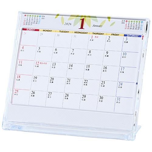 新日本カレンダー マルチ卓上カレンダー 2026年版 NK−485