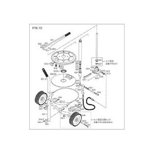 ＴＲＵＳＣＯ　ＦＴＫ７０用　キャリー　ＦＴＫ−０２１　１個 （直送）