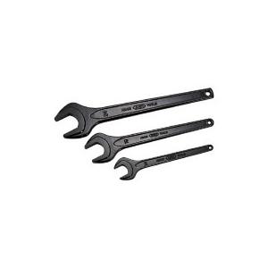 旭金属工業　ＡＳＨ　丸形片口スパナ強力タイプＪＩＳＨ１１０ｍｍ　ＳＳ０１１０　１個 （メーカー直送）