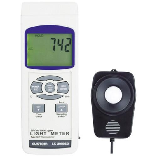カスタム　デジタル照度計　ＬＸ−２０００ＳＤ　１個 （メーカー直送）
