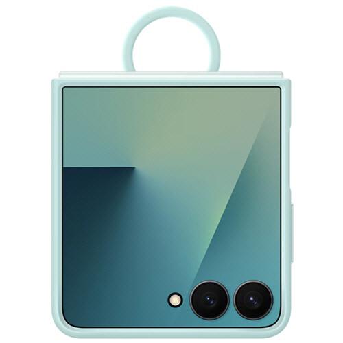 Samsung Galaxy Z Flip7 512GB ミント ケース付 サムスン Galaxy Z Flip7 シリコンリングケース ミント