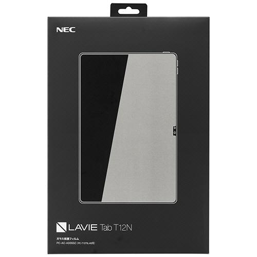 NEC LAVIE Tab T12N 12.1型　【ほぼ新品・保護フィル貼付】 NEC LAVIE Tab T12N ガラス保護フィルム PC−AC