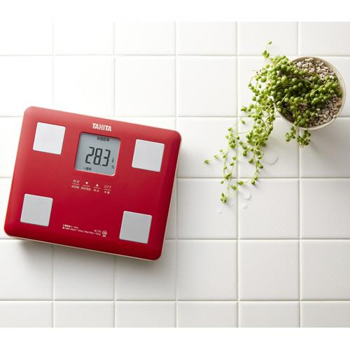 タニタ 体組成計BC-210-RD(レッド)専用箱 説明書付き 体組成計 BC-210