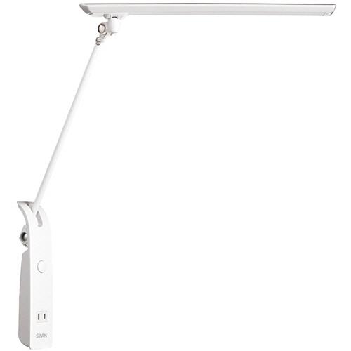 スワン電器　ＬＥＤデスクライト　クランプ式　１４Ｗ　１３５０Ｌｘ　ホワイト　ＡＳ−７５２ＷＨ　１台