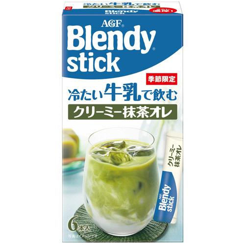 特別セール品 味の素ａｇｆ ブレンディ スティック 冷たい牛乳で飲む クリーミー抹茶オレ １箱 ６本 お取寄せ品 Rsjd Surakarta Jatengprov Go Id