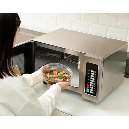 山善 YAMAZEN 業務用電子レンジ 23L シルバー GRA