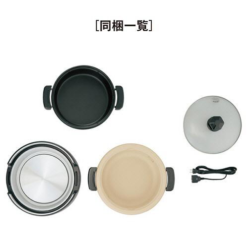 象印（ZOJIRUSHI） グリルなべ あじまる 2枚タイプ ブラウン EP
