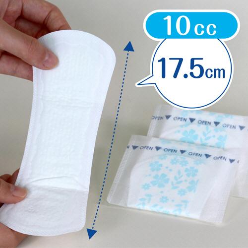日本製紙クレシア　ポイズ　さらさら素肌　吸水ナプキン　微量用　お徳パック　１パック（６０枚）｜tanomail｜03
