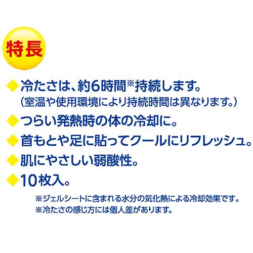 白元アース　アイスノン　冷却シート　大判サイズ　１箱（１０枚）｜tanomail｜04