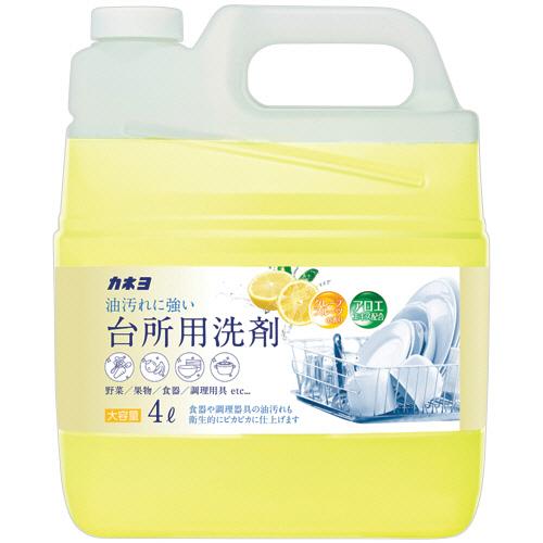 カネヨ石鹸　台所用洗剤　グレープフルーツ　４Ｌ　１本（Yahoo!・ぱーそなるたのめーる）