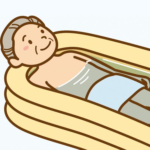 オカモト　浴槽　ニュー湯っくん　１１１１Ａ　１セット（お取寄せ品)の画像