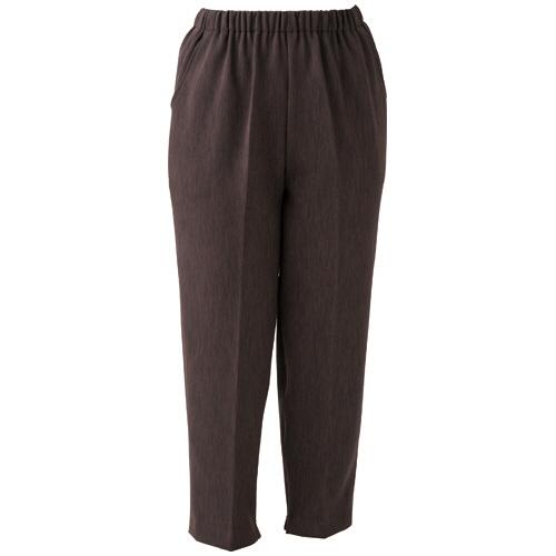 ケアファッション ナノヒーティング裾ファスナーパンツ 婦人用