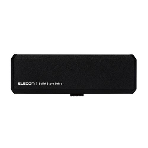 ELECOM エレコム 外付けポータブルSSD 500GB ブラック