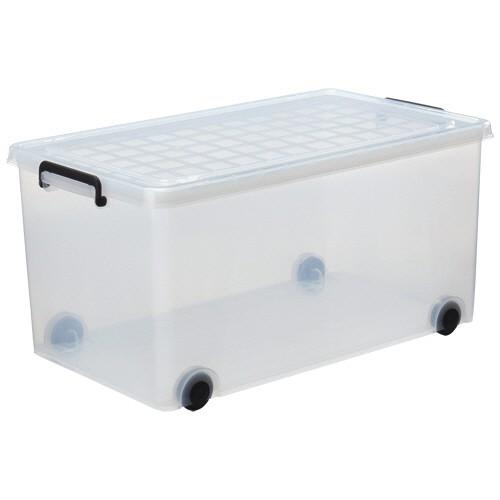 天馬 インロック350L W440×D740×H350mm クリア 1