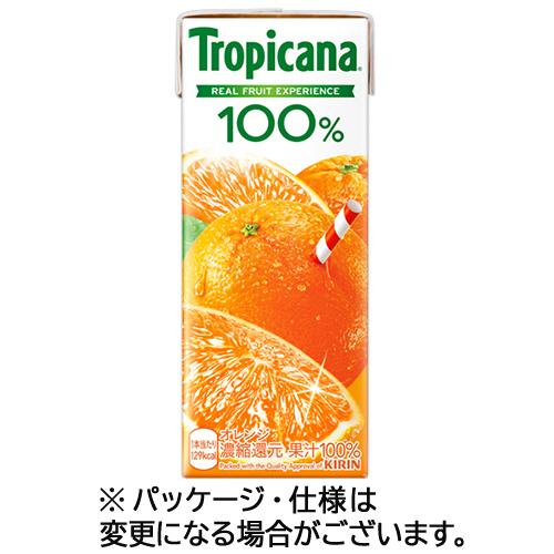 キリンビバレッジ　トロピカーナ　１００％ジュース　オレンジ　２５０ｍＬ　紙パック　１ケース（２４本）（Yahoo!・ぱーそなるたのめーる）