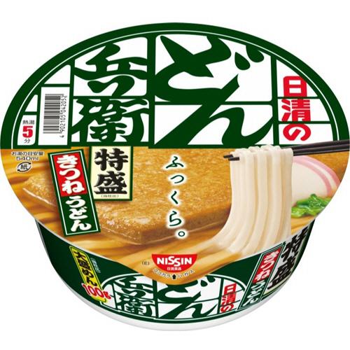 日清のどん兵衛 特盛 きつねうどん 天ぷらそば 33個セット 日清食品 日清のどん兵衛 特盛きつねうどん［東］ 131g 1ケース