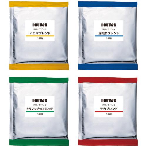 ドトールコーヒー　ドリップパック　香り楽しむバラエティパック　７ｇ　１セット（８０袋：４０袋×２箱） | ドトールコーヒー | 01