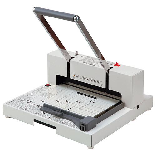 【ほぼ新品】PLUS プラス 裁断機 A4 かんたん替刃交換 PK-513LN PLUS プラス かんたん替刃交換 断裁機 裁断幅299mm（A4長辺