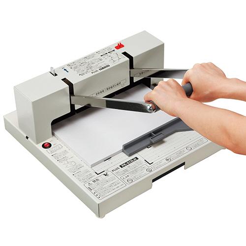 PLUS プラス かんたん替刃交換 断裁機 裁断幅299mm（A4長辺