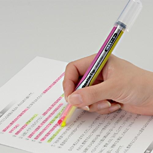 KOKUYO（コクヨ） 2色蛍光マーカー ビートルティップ 3種（各種1本