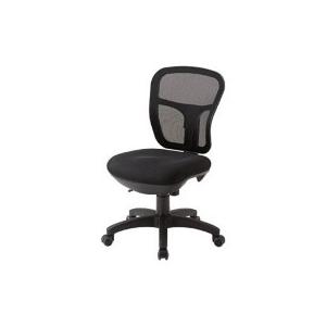 ＴＲＵＳＣＯ　オフィスチェア　背面メッシュタイプ　ブラック　ＭＣ−２−ＢＫ　１脚 （メーカー直送）