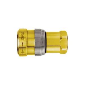 日東工器　ゼロスピルカプラ　真ちゅう製　ニトリルゴムＮＢＲ（ＳＧ）　ＺＥＬ−４Ｓ　１個（直送）