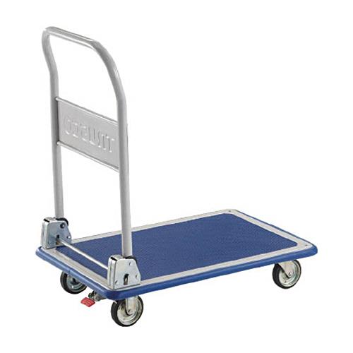 ＴＲＵＳＣＯ　ドンキーカート　折りたたみ式８１０×５１０　Ｓ付　２０１ＮＳ　１台　（メーカー直送）