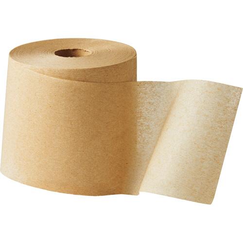 TANOSEE トイレットペーパー 個包装 シングル 芯なし 200m ブラウン 1ケース(24ロール)|tanomail|02