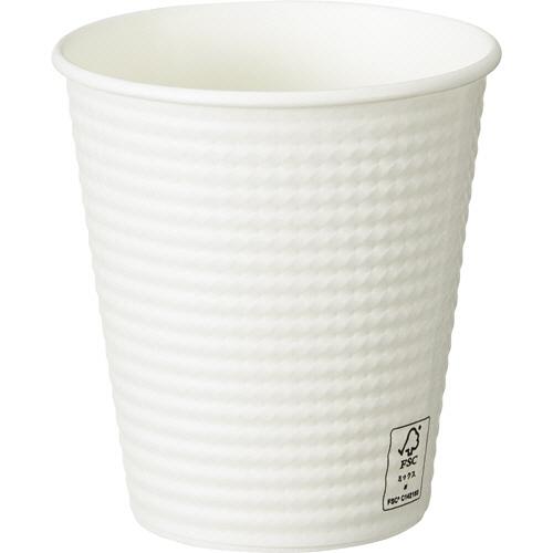 サンナップ エンボスカップ 210mL（7オンス） ホワイト 1パック