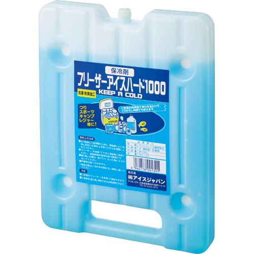 アイスジャパン　保冷剤　フリーザーアイスハード　約１０００ｇ　ＦＩＨ−１０Ｈ　１個｜tanomail