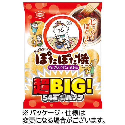 亀田製菓 亀田製菓 ぽたぽた焼 超BIGパック 1パック（54枚 
