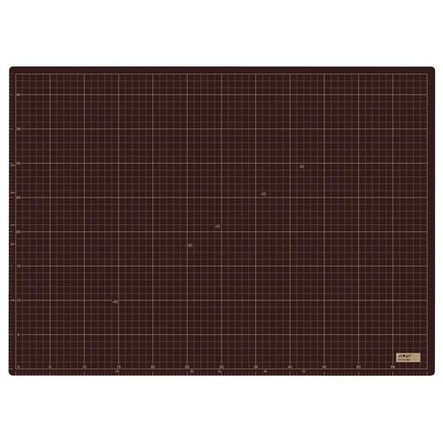 オルファ　カッターマット　Ａ２　４５０×６２０ｍｍ　表面：ソフトグレー　裏面：ブラウン　１５９Ｂ　１セット（５枚）（お取寄せ品)_1