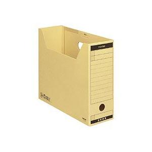 コクヨ　ファイルボックス−ＦＳ（Ａタイプ）　Ａ４ヨコ　背幅１０２ｍｍ　クラフト　フタ付　Ａ４−ＬＦＢＮ　１セット（５０冊）