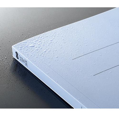 TANOSEE フラットファイル(再生PP) A4タテ 150枚収容 背幅18mm グリーン 1セット(25冊:5冊×5パック)|tanomail|03