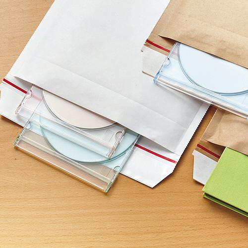 ＴＡＮＯＳＥＥ　クッション封筒　小物用　内寸１３０×２１５ｍｍ　茶　１セット（１０００枚：２００枚×５ケース）_3