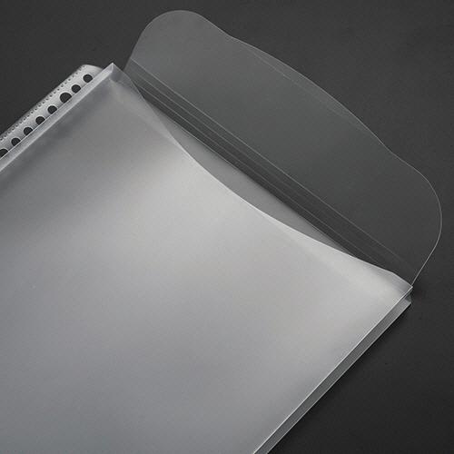 AAAファイル2枚セット 大塚商会 TANOSEE クリアファイル用リフィル （マチ・フタ付