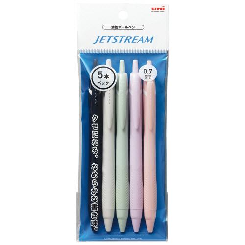 三菱鉛筆 油性ボールペン ジェットストリーム 0．7mm カラー軸