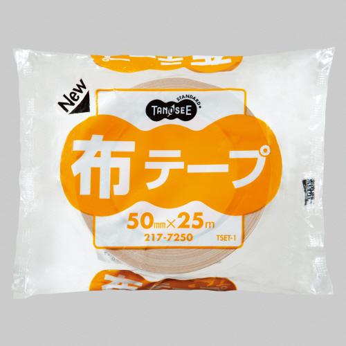大塚商会 TANOSEE 布テープ 中梱包用 0．24mm厚 50mm